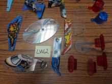 Lethal Weapon 3 Pinball Machine Game Lot of Misc. Plastics for sale #LW2