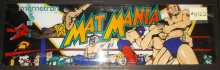 MAT MANIA Arcade Machine Game Overhead Marquee Header for sale #H122 by TAITO 