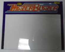 MAZER BLAZER Arcade Machine Game Monitor Bezel Artwork Graphic GLASS for sale #X49  