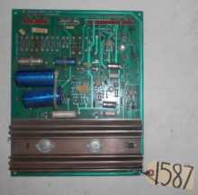 MIDWAY Arcade Machine Game PCB Printed Circuit POWER SUPPLY Board #1587 for sale 