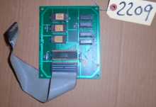 MS. PAC-MAN PACMAN Video Arcade Machine Game PCB Printed Circuit AUX Board #2209 for sale  