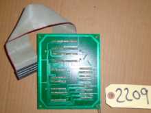 MS. PAC-MAN PACMAN Video Arcade Machine Game PCB Printed Circuit AUX Board #2209 for sale  