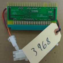 NAMCO GALAGA Arcade Machine Game to JAMMA PCB Printed Circuit ADAPTER Board #3968 for sale  