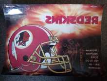NFL WASHINGTON REDSKINS Pinball Machine Game Translite Backbox Artwork for sale