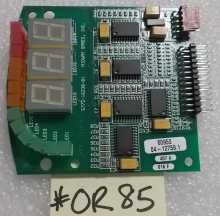 OFF ROAD THUNDER Arcade Machine Game PCB Printed Circuit SPEED/RPM board #OR85 for sale by MIDWAY 