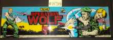 OPERATION WOLF Arcade Machine Game Overhead Header Marquee #H54 for sale by TAITO  