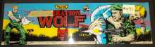 OPERATION WOLF Arcade Machine Game Overhead Header for sale by TAITO 