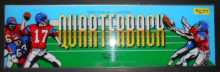 QUARTERBACK Arcade Machine Game Overhead Header Marquee #G77 for sale by LELAND CORP. 