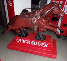 QUICK SILVER HORSE KIDDIE RIDE for sale 