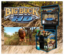 RAW THRILLS BIG BUCK HUNTER RELOADED Monitor Arcade Machine Game for sale 