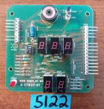 ROWE 490 SNACK Vending Machine PCB Printed Circuit DISPLAY Board #RO01060790701 (5122) for sale 