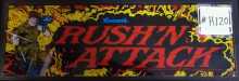 RUSH'N ATTACK Arcade Machine Game Overhead Header Marquee #H120 for sale by KONAMI  