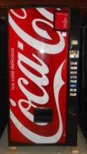 Royal 376 RVCDE and 552 RVCDE 8 SELECTION Can SODA COLD DRINK Vending Machine for sale 