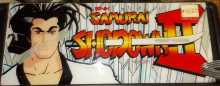 SAMURAI SHODOWN Arcade Machine Game Overhead Marquee Header for sale by SNK #H127 