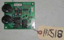 SAN FRANCISCO RUSH 2049 Arcade Machine Game PCB Printed Circuit SUBWOOFER AMP Board #1518 for sale 