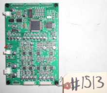 SEGA SUPER GT Arcade Machine Game PCB Printed Circuit DISPLAY Board #1513 