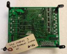 SEGA SUPER GT Arcade Machine Game PCB Printed Circuit I/O MODEL 3 Board #46 for sale  