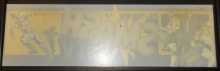 SMASH T.V. Arcade Machine Game GLASS Overhead Header for sale by WILLIAMS 