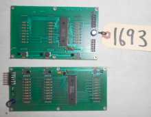 SMOKIN TOKEN Redemption Arcade Machine Game PCB Printed Circuit DISPLAY Boards #1693 - Lot of 2 for sale  