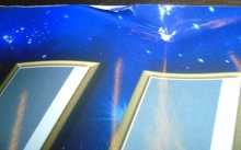 STAR TREK PRO Pinball Machine Game Cabinet Artwork 3 piece Decal Set imperfections NOS #50 