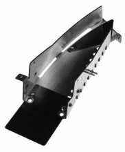 STERN BATMAN Pinball CENTER METAL RAMP w FLAPS #510-5070-01 (5125) 