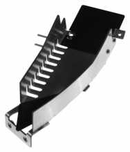 STERN BATMAN Pinball CENTER METAL RAMP w FLAPS #510-5070-01 (5125) 