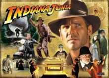 STERN Indiana Jones Pinball Machine Game Translite Backbox Artwork #830-52A4-00