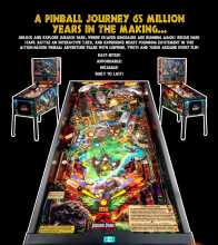 STERN JURASSIC PARK PIN Pinball Game Machine for sale