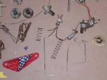 STERN NASCAR Pinball MISC. PARTS LOT #3956 