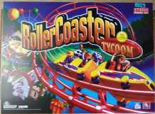 STERN ROLLERCOASTER TYCOON Pinball Machine Game Translite Backbox Artwork #5346 for sale  