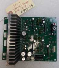 Sega Stereo Sound Amp with RCA Jacks Arcade Machine Game PCB Printed Circuit Board #813-13 
