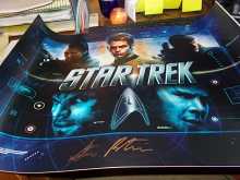 STAR TREK Starfleet Pro Pinball Machine Game Translite Backbox Artwork