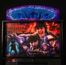 STERN STRANGER THINGS Pinball Machine Game TOPPER for sale 