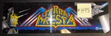 TERRA CRESTA Arcade Machine Game Overhead Marquee Header for sale #H95 by NICHIBUTSU  