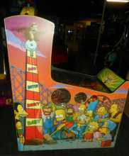THE SIMPSONS KOOKY CARNIVAL Redemption Arcade Machine Game for sale by Stern  