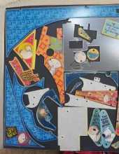 STERN THE SIMPSONS PINBALL PARTY Pinball Machine 34 pc. Incomplete Plastic Set #12 