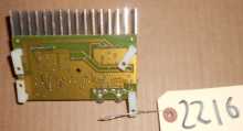 Time Crisis 3 Arcade Machine Game PCB Printed Circuit SOUND AMP Board #2216 for sale  