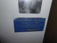 Vintage Original Phantom Model 1000 - 25 Cent Coin-Operated Scale by Hen-Way Air, Inc. 