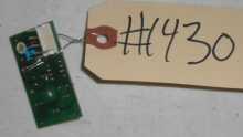 WHEEL OF FORTUNE Arcade Machine Game PCB Printed Circuit CLICKER SENSOR Board #1430 for sale 