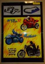 WILD HOG Arcade Machine Game Plexiglass Marquee Graphic Artwork for sale #WH34 by UNIANA 