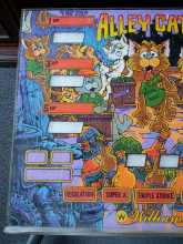 WILLIAMS ALLEY CATS Arcade Machine Game Plexiglass Marquee Graphic Artwork #5539 for sale