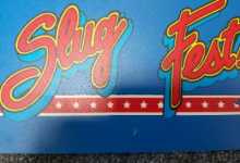  WILLIAMS SLUGFEST Arcade Machine Game CONTROL PANEL OVERLAY #5491 for sale_