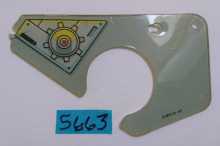 WILLIAMS STAR TREK THE NEXT GENERATION Pinball Machine Game SLINGSHOT PLASTIC #31‑1803‑16-SP for sale