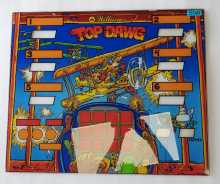 WILLIAMS TOP DAWG Arcade Machine Game GLASS Marquee Bezel Artwork Graphic #5511 for sale