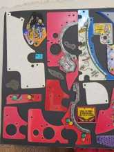  WILLIAMS TWILIGHT ZONE Pinball Machine Game 25 pc. PARTIAL Plastic Set #3 