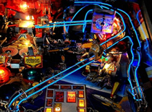 Bally TWILIGHT ZONE Pinball Machine Game TZ BLUE WIRE LIGHT MOD  